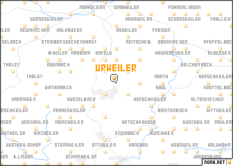 map of Urweiler