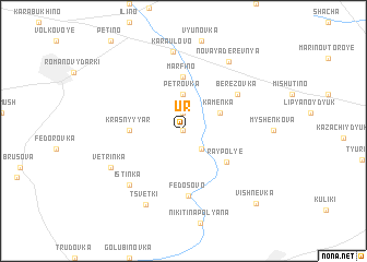 map of Ur