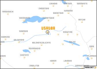 map of Usad\