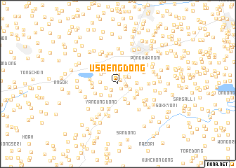 map of Usaeng-dong