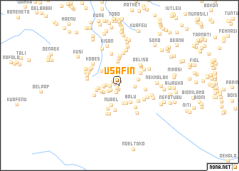 map of Usafin
