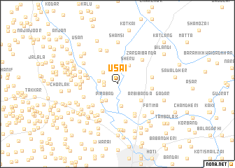 map of Usai