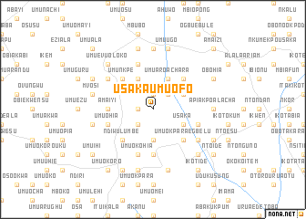 map of Usaka Umu Ofo