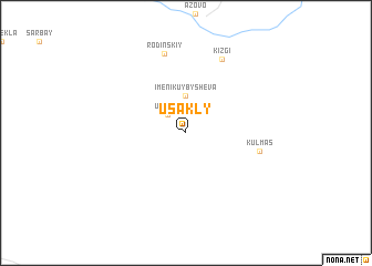 map of Usakly