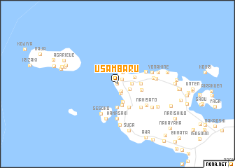 map of Usambaru