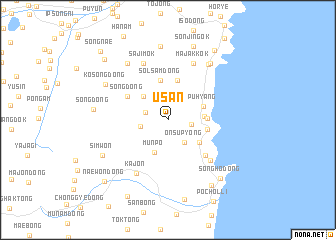 map of Usan