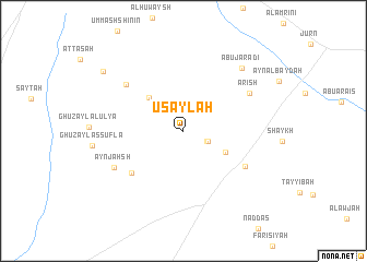 map of ‘Usaylah