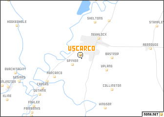 map of Uscarco