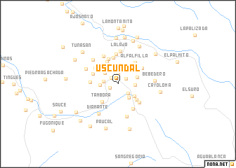 map of Uscundal