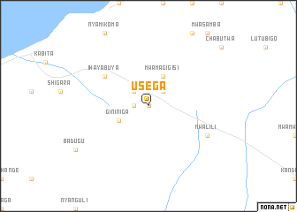 map of Usega