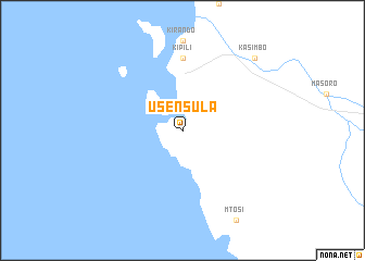map of Usensula