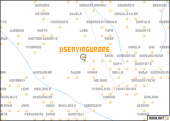 map of Usenyi Ngurore