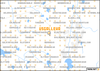 map of Usgallewa