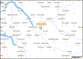 map of Usgao