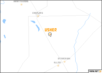 map of Usher