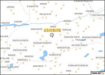 map of U. Simbine