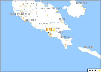 map of Usiw