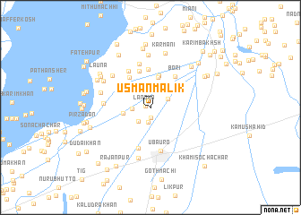 map of Usmān Malik