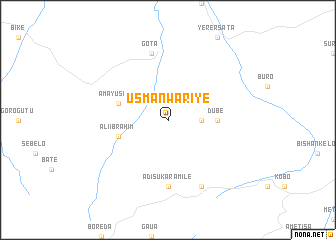 map of Usman Warīyē