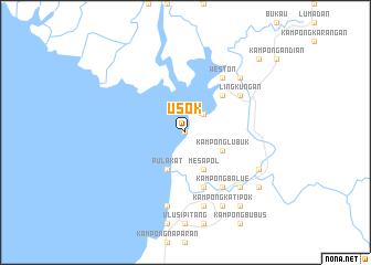map of Usok