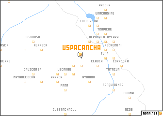 map of Uspacancha