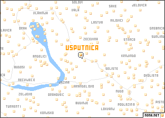 map of Usputnica