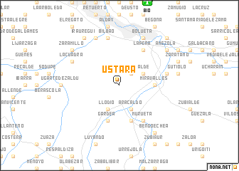 map of Ustara