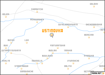 map of Ustinovka