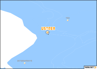 map of Ustrem