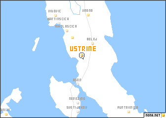 map of Ustrine