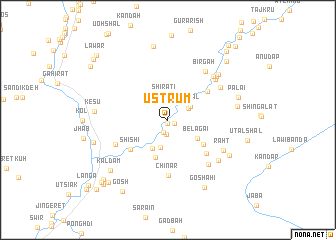 map of Ustrum