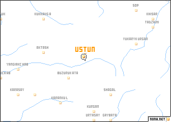 map of Ustun