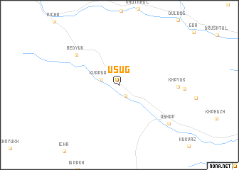 map of Usug