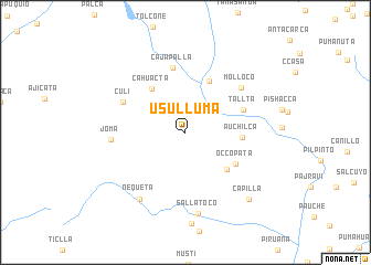 map of Usulluma