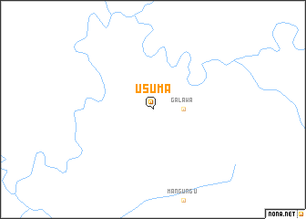 map of Usuma