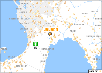 map of Ususan