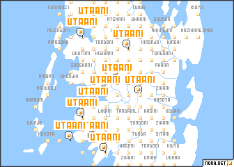 map of Utaani