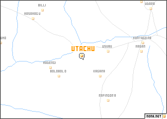 map of Utachu