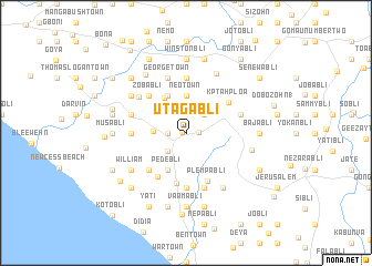 map of Utagabli