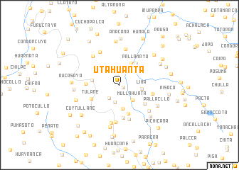 map of Utahuanta