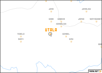 map of Utala