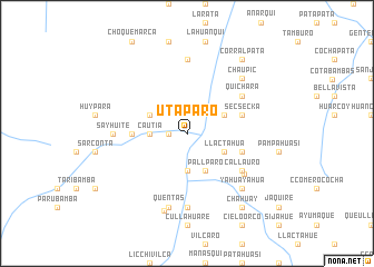 map of Utaparo