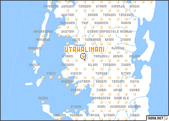 map of Uta wa Limani