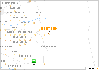 map of ‘Utaybah