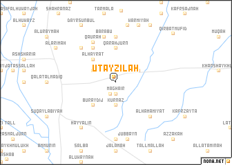 map of ‘Utayzilah