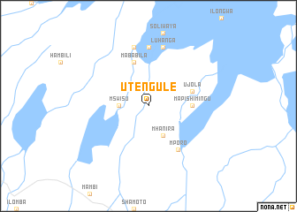 map of Utengule