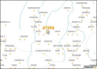 map of Utepu