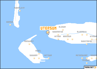 map of Utersum