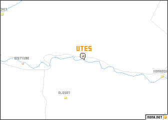 map of Utës