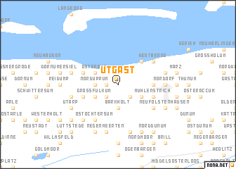 map of Utgast